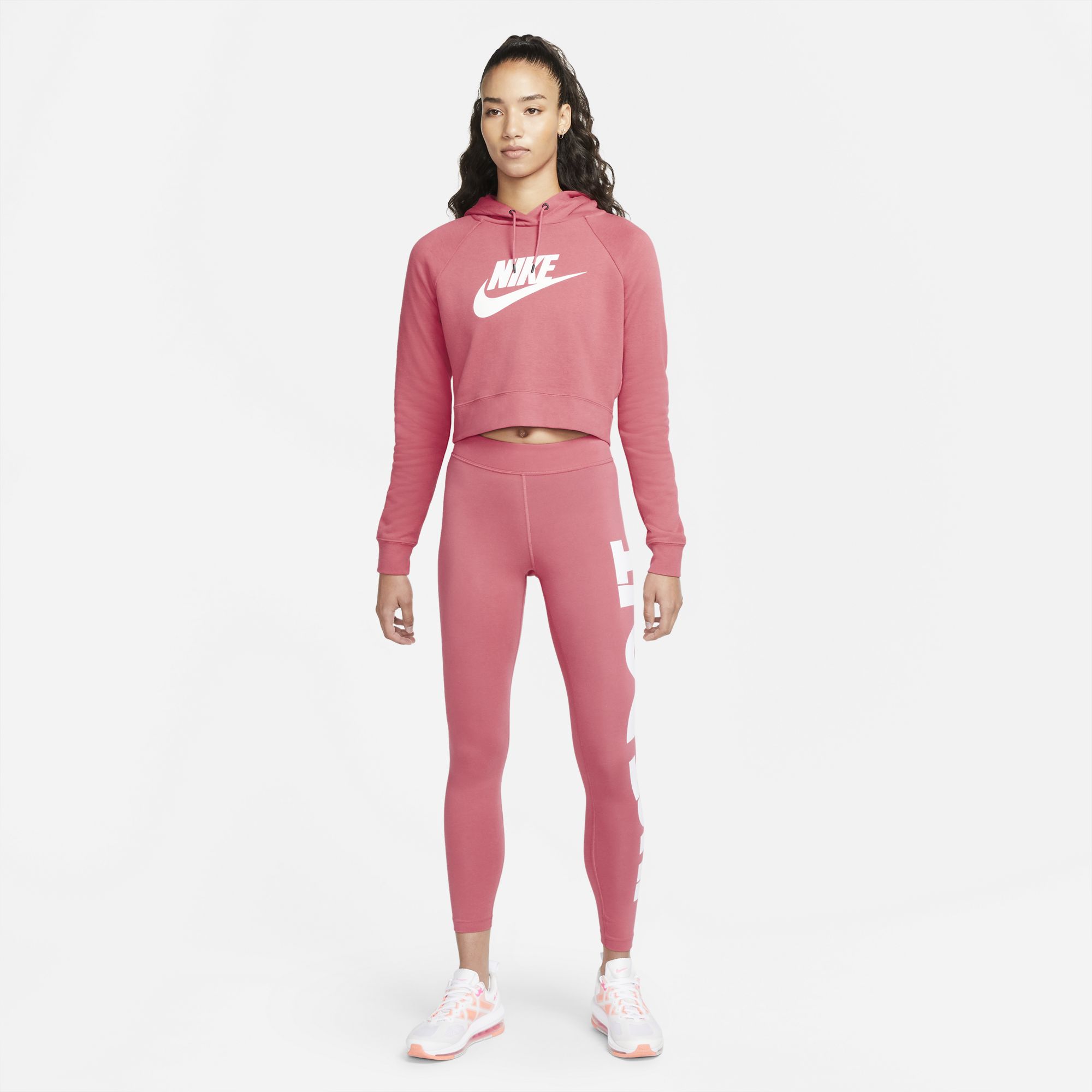 Sportswear Essential Leggings Dame Archaeo Pink/White