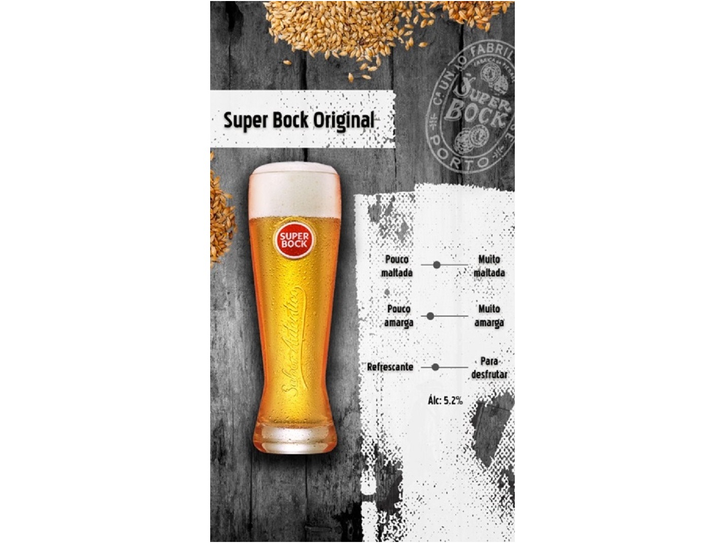 CERVEJA SUPER BOCK PACK 6X0.33 L