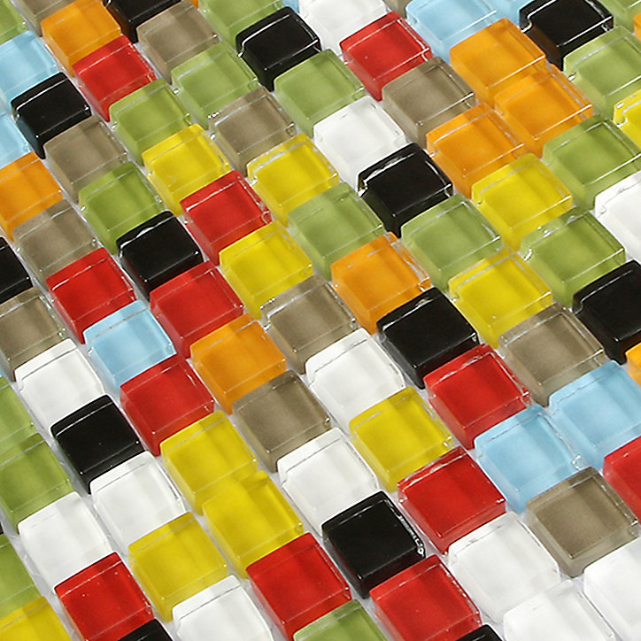 Mosaïque multicolore 30x30cm GoodHome