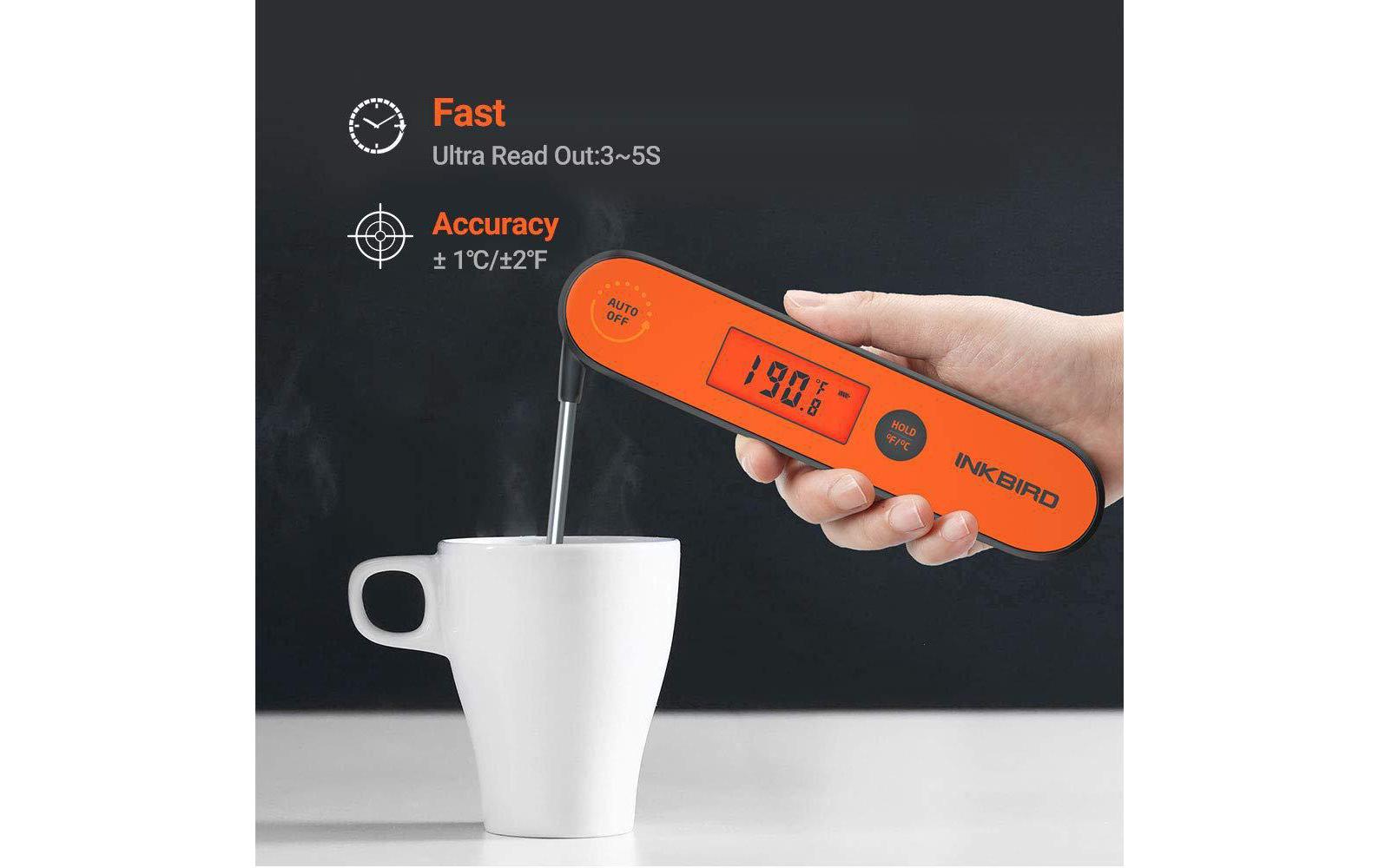 Fleischthermometer IBT-IHT-1PTemperaturermittlung in drei bis fünf Sekunden