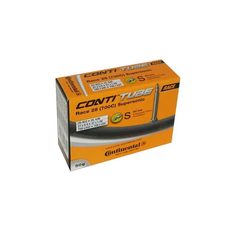 Tube RACE SUPERSONIC 700X20/25C 60 mm Presta Butyl - Chambre à air