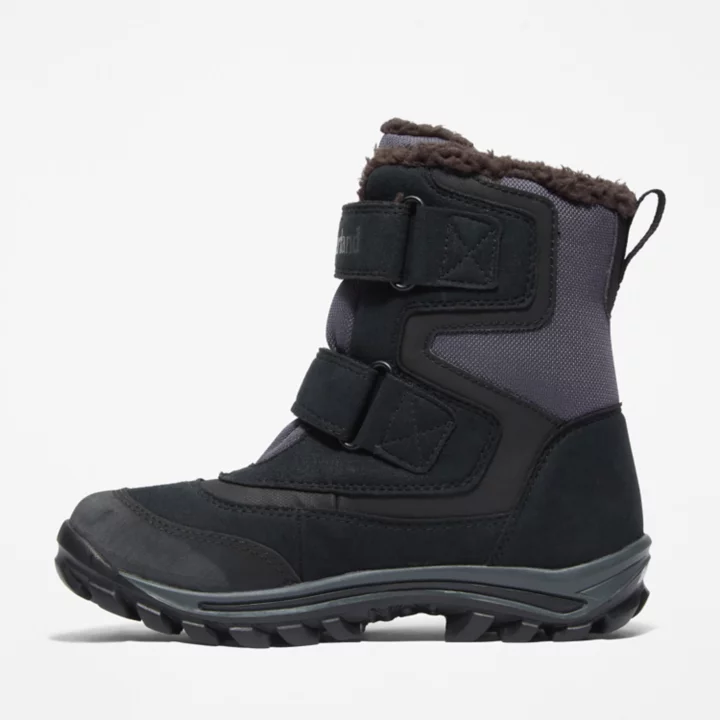 Bottines d'hiver Chillberg Gore-Tex junior en noir