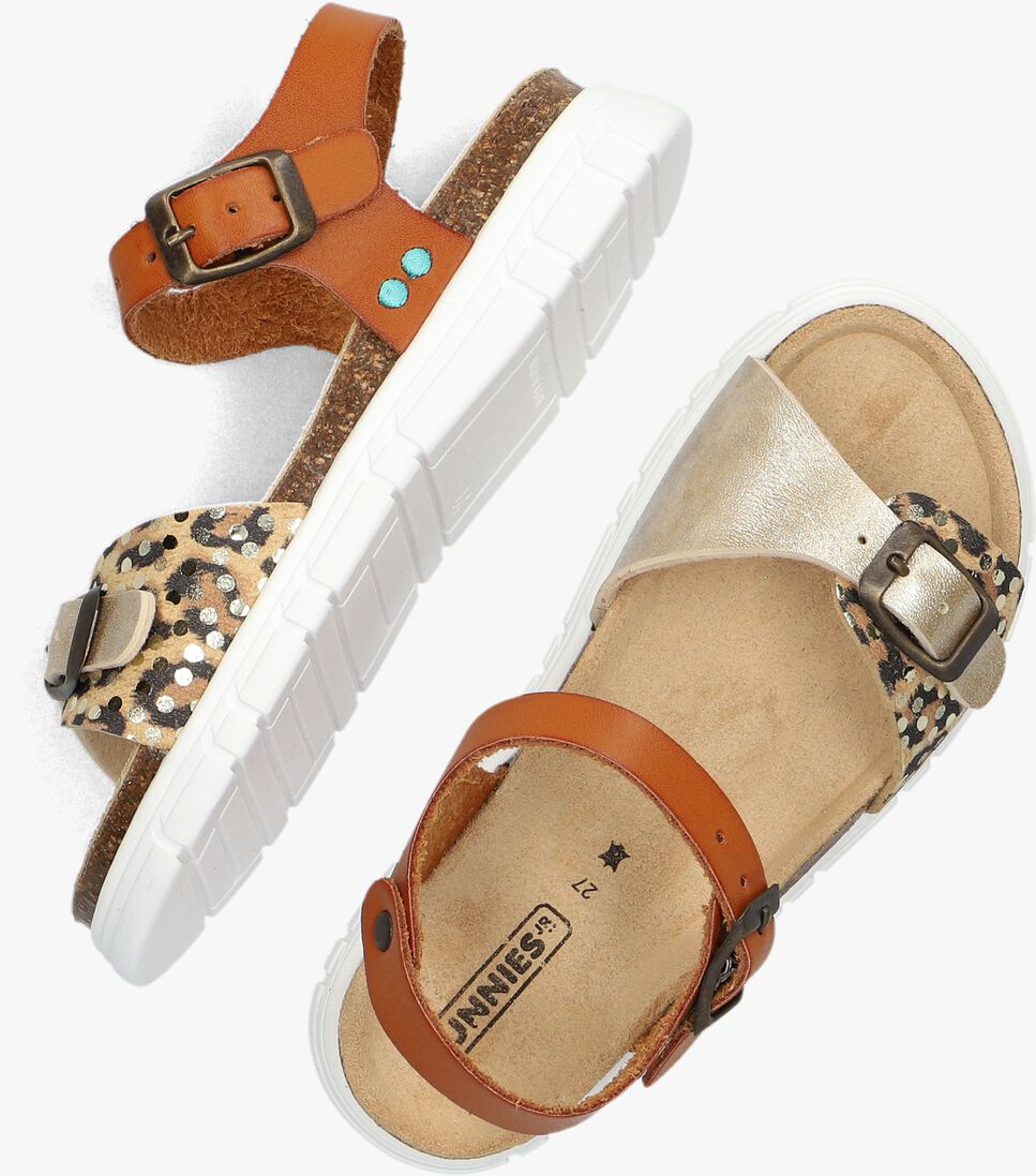 BUNNIESJR bruine bunniesjr sandalen bo beach