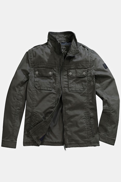 Baumwolljacke, kernige Qualität, vintage Waschung bis 8 XL