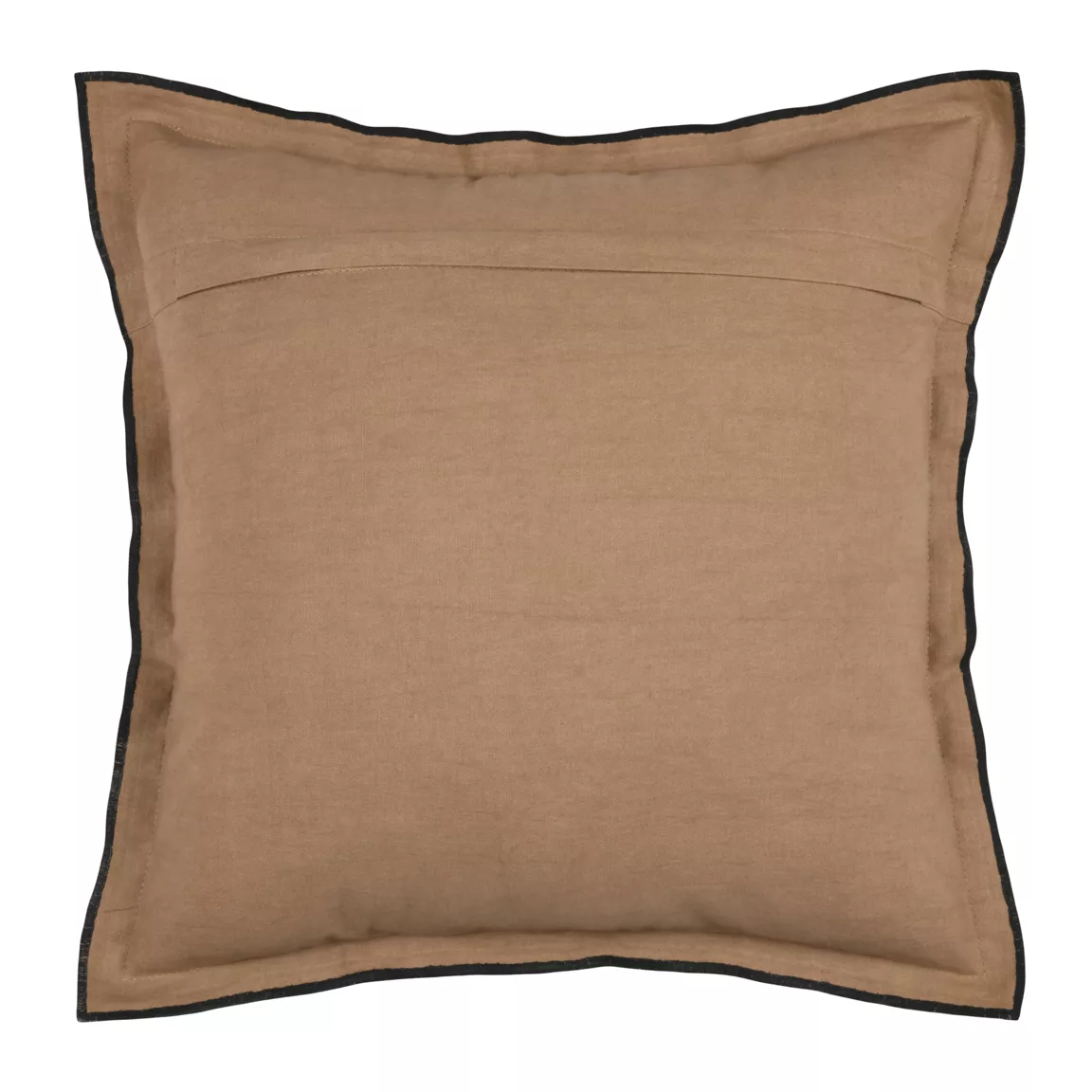 Coussin carré coton (45 x 45 cm) Helios Camel
