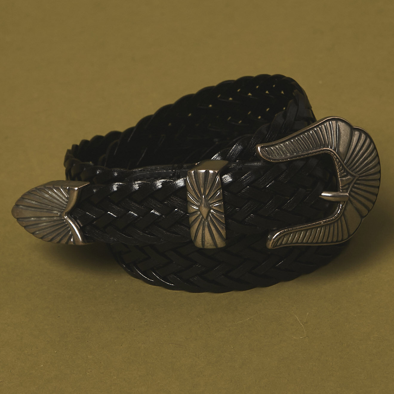 Hartford Ceinture en Cuir Adele noire
