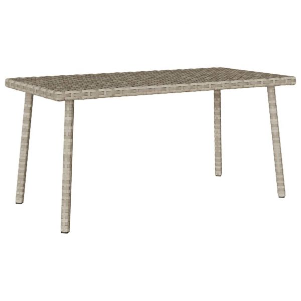 vidaXL Mesa de Centro de Jardim Retangular 80x40x37 cm Vime Pe - 3595935751