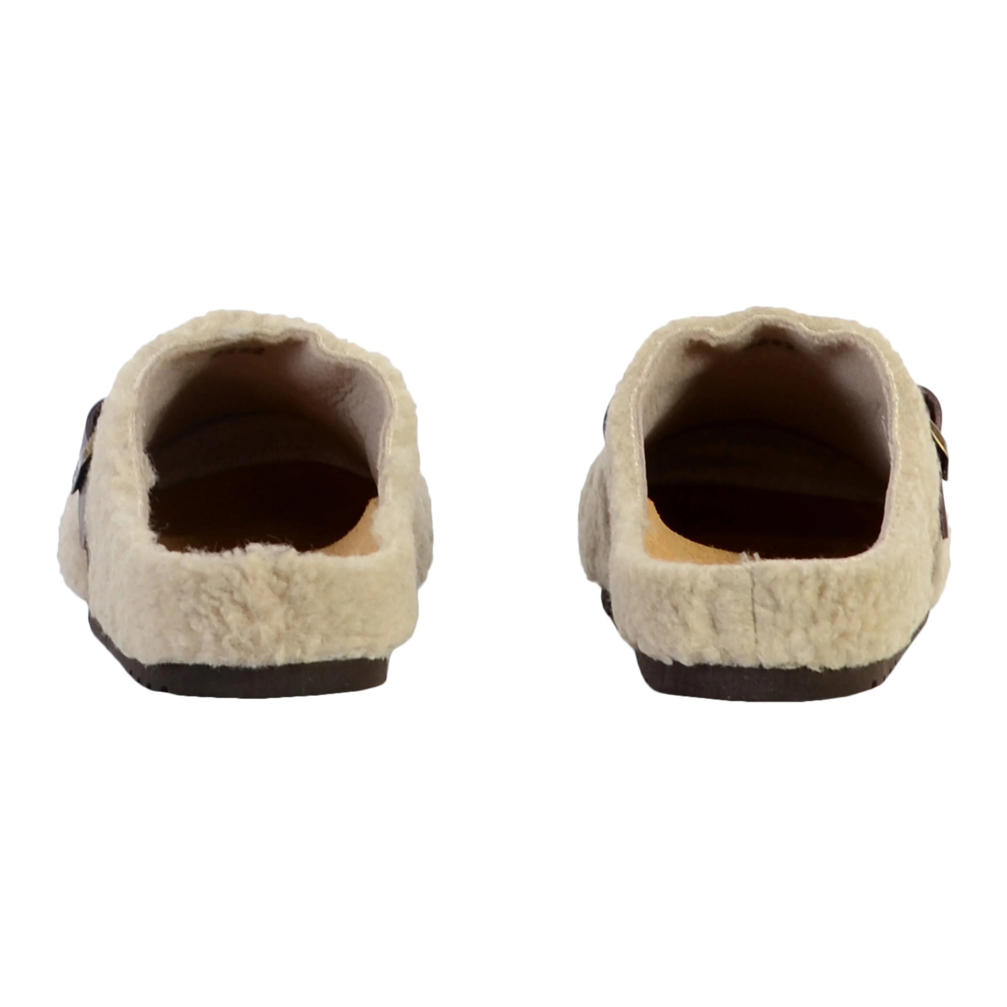 Chausson cuircharlotte | Marron
