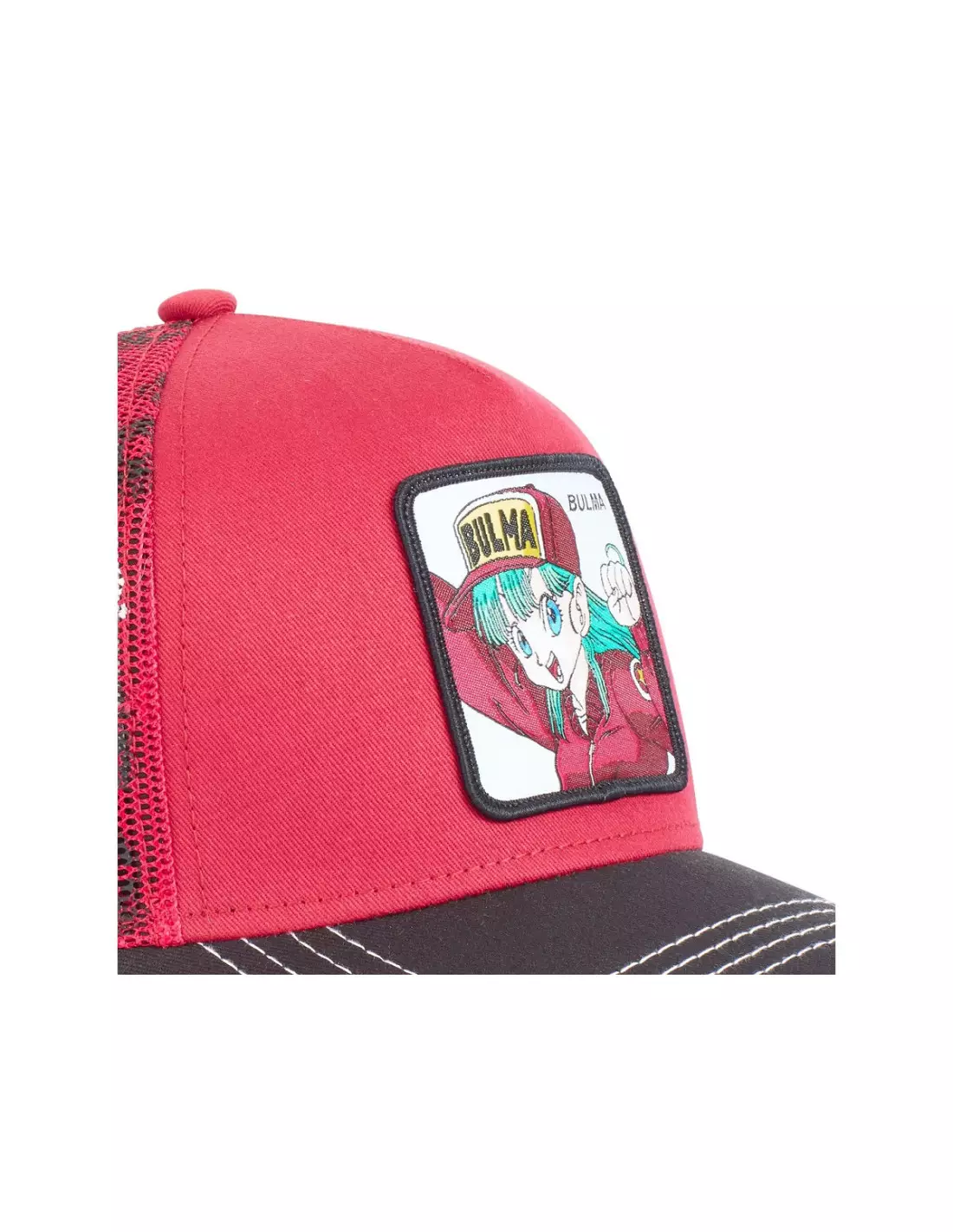 CAPSLAB Casquette DBZ Bulma - Casquettes Rouge
