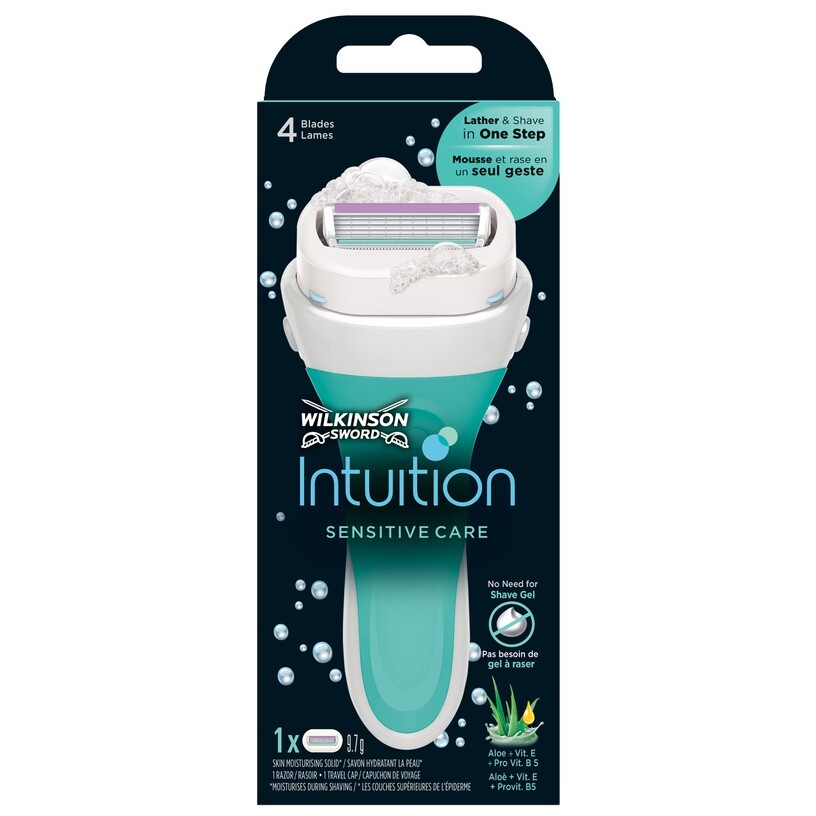 Rasoir à lames interchangeables - Intuition Naturals Sensitive Care
