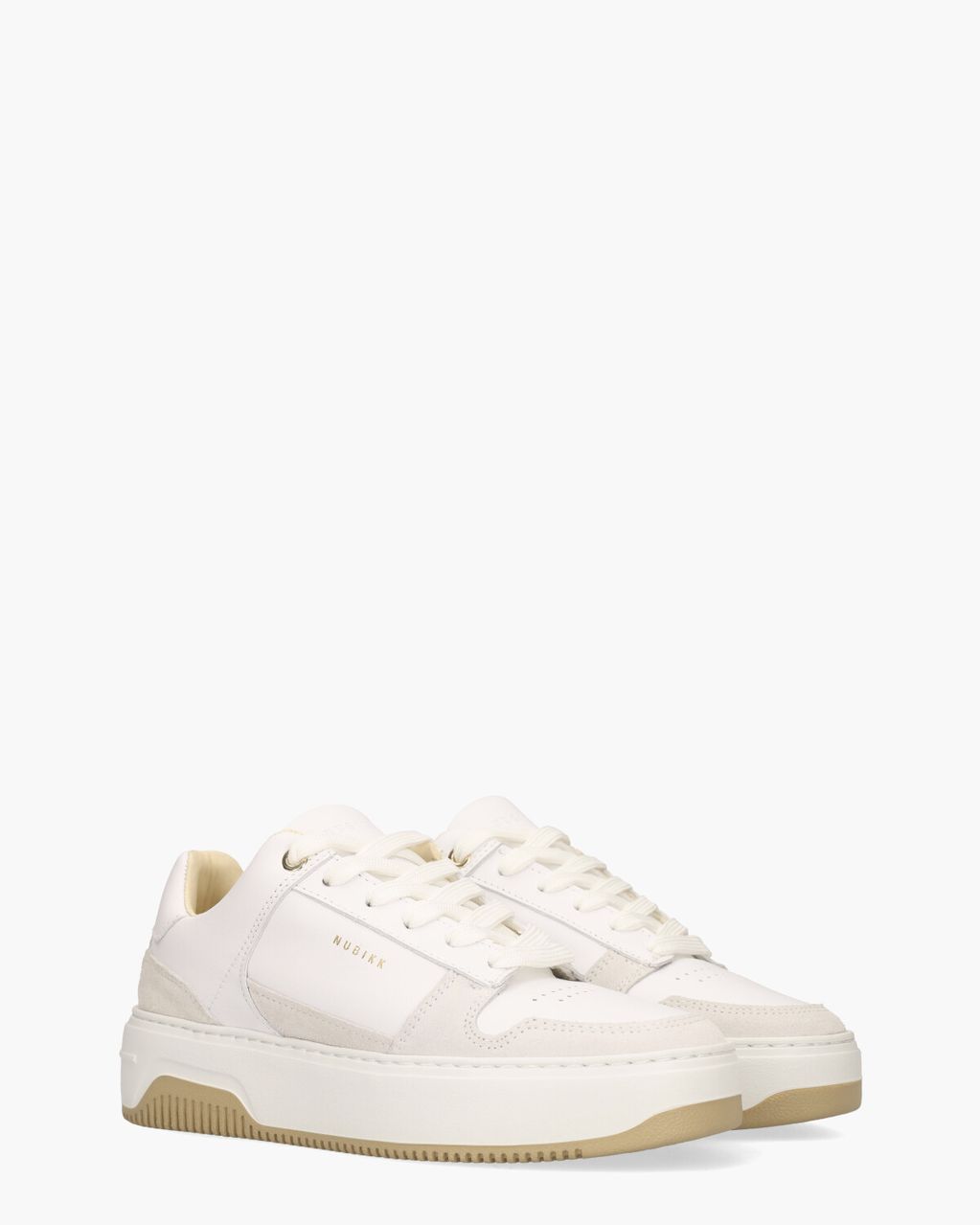Nubikk Basket Court Wit/Off-White Damessneakers