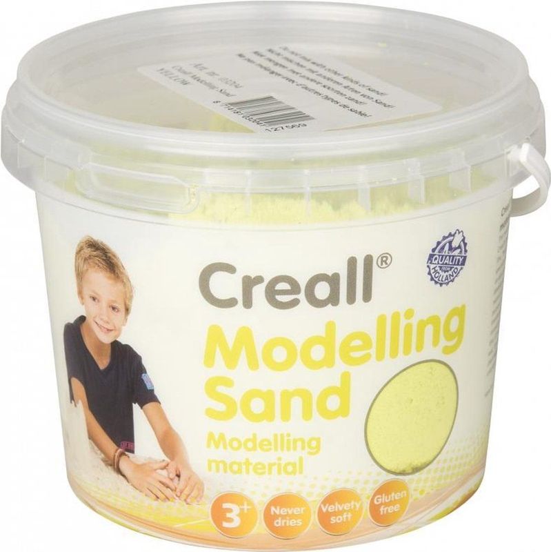 Creall - Play It - Speelzand - Geel - 750gr