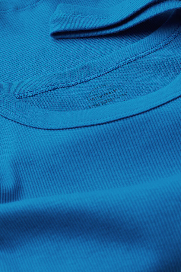Regata estilo racerback em algodão Supima®