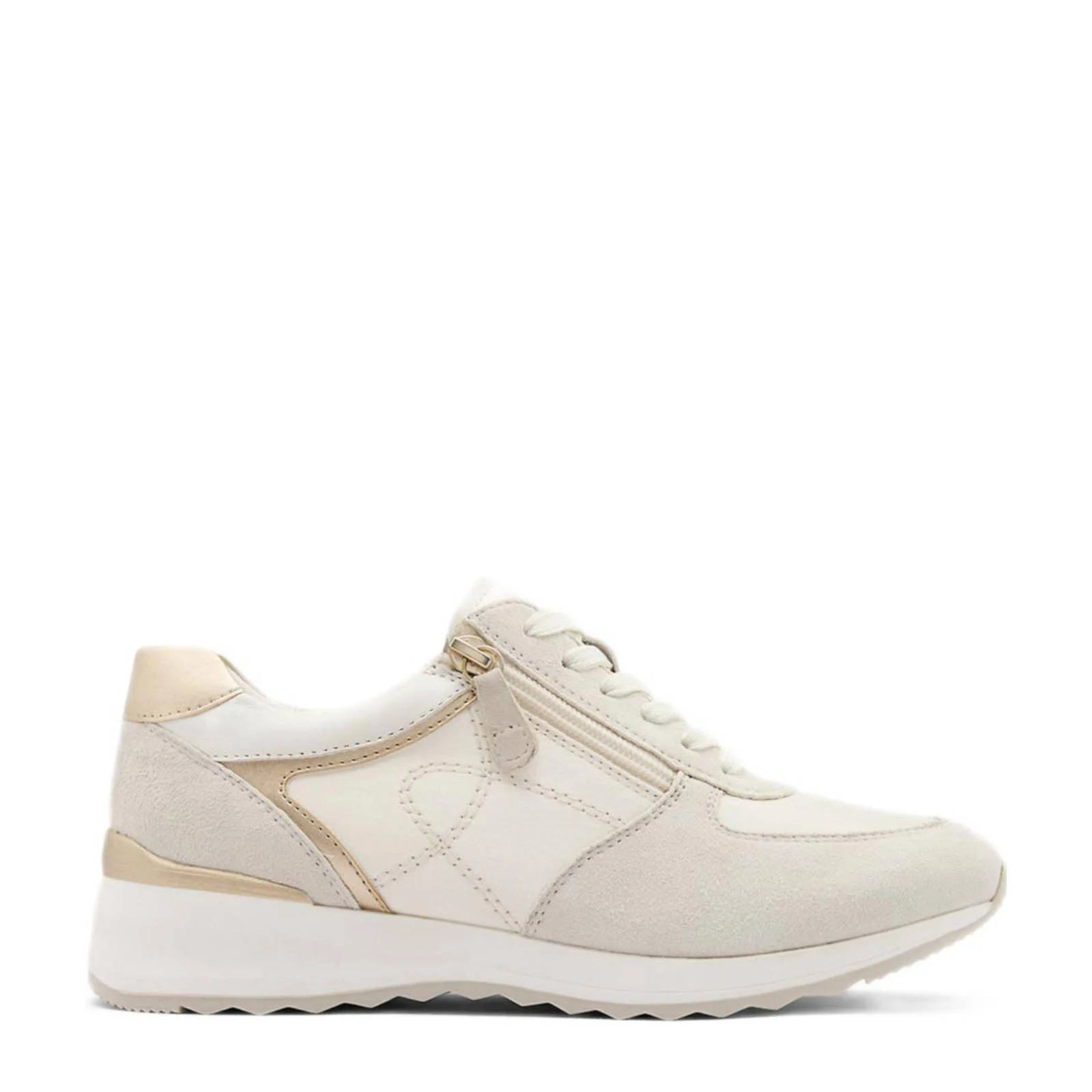 Medicus leren sneakers beige