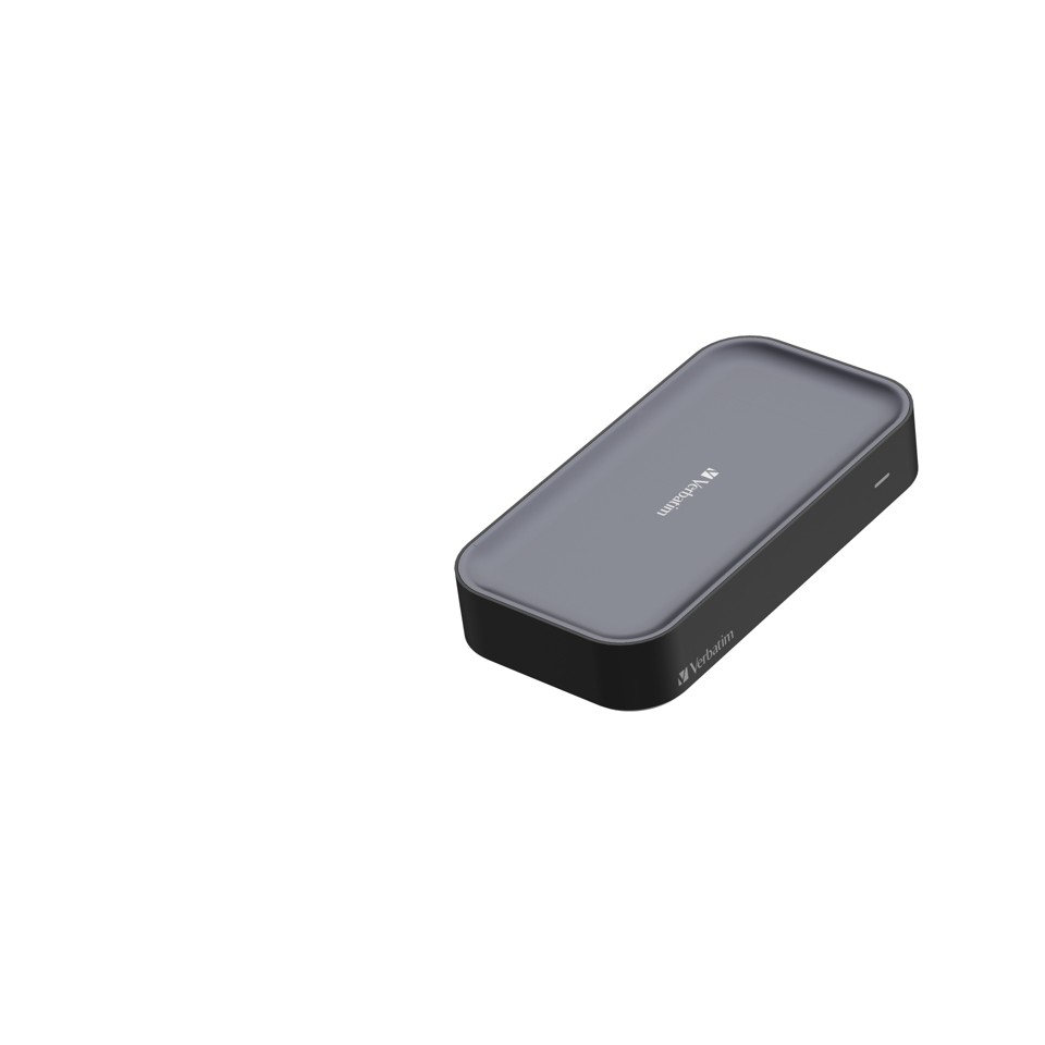 Verbatim - Share My Screen USB-C trådløs skærmadapter 1080P m/hub