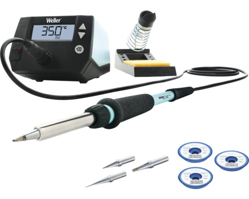 Weller WE 1010 Soldeerstation Project Kit (T0053298691) 70 W/230 V incl. Digitaal 1-kanaals soldeerstation, temperatuurbereik 100°C - 450°C