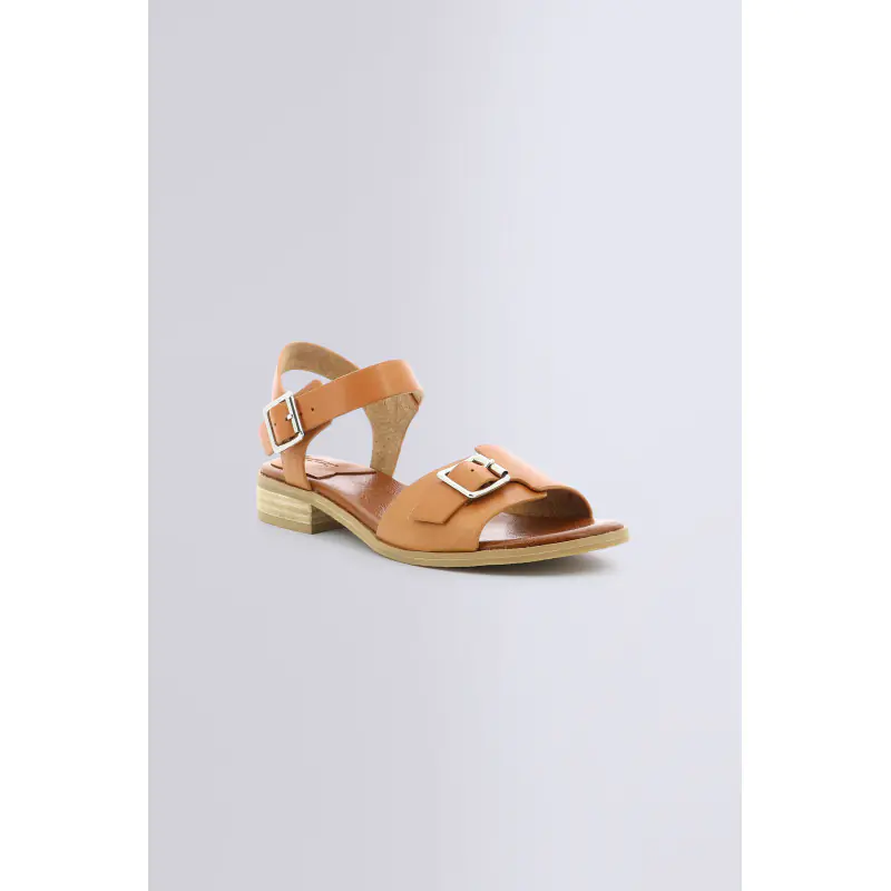 BUCIDI CAMEL SANDALES Cuir Femme