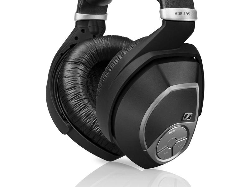 Sennheiser Kabelloses Mehrkanal-Kopfhörersystem RS 195-U Sc Digitales kabelloses TV-Hörsystem
