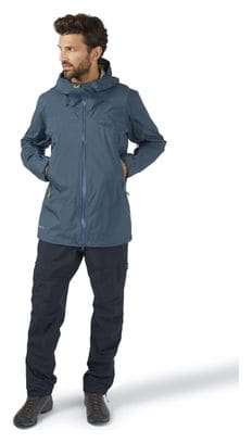 Veste Imperméable Rab Kangri Paclite Plus Bleu