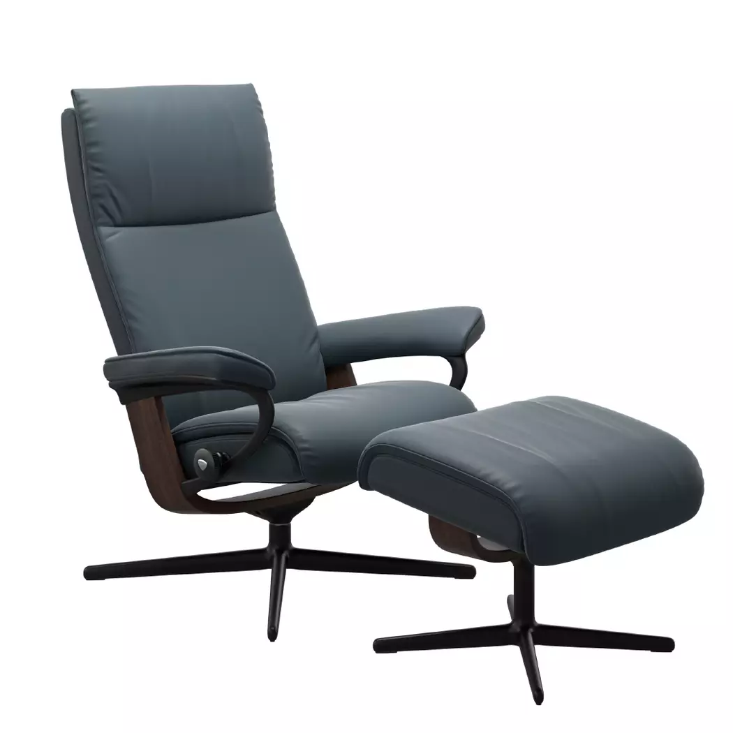 Sessel mit Hocker Aura Cross