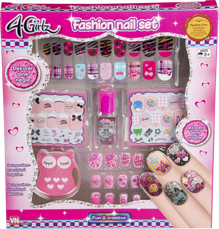 4-GIRLZ 4-GIRLZ NEGLE SÆT