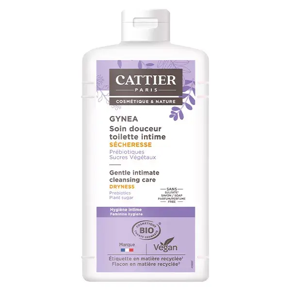 Cattier Gynéa Sabonete Íntimo Suave para Secura, Orgânico, 200ml