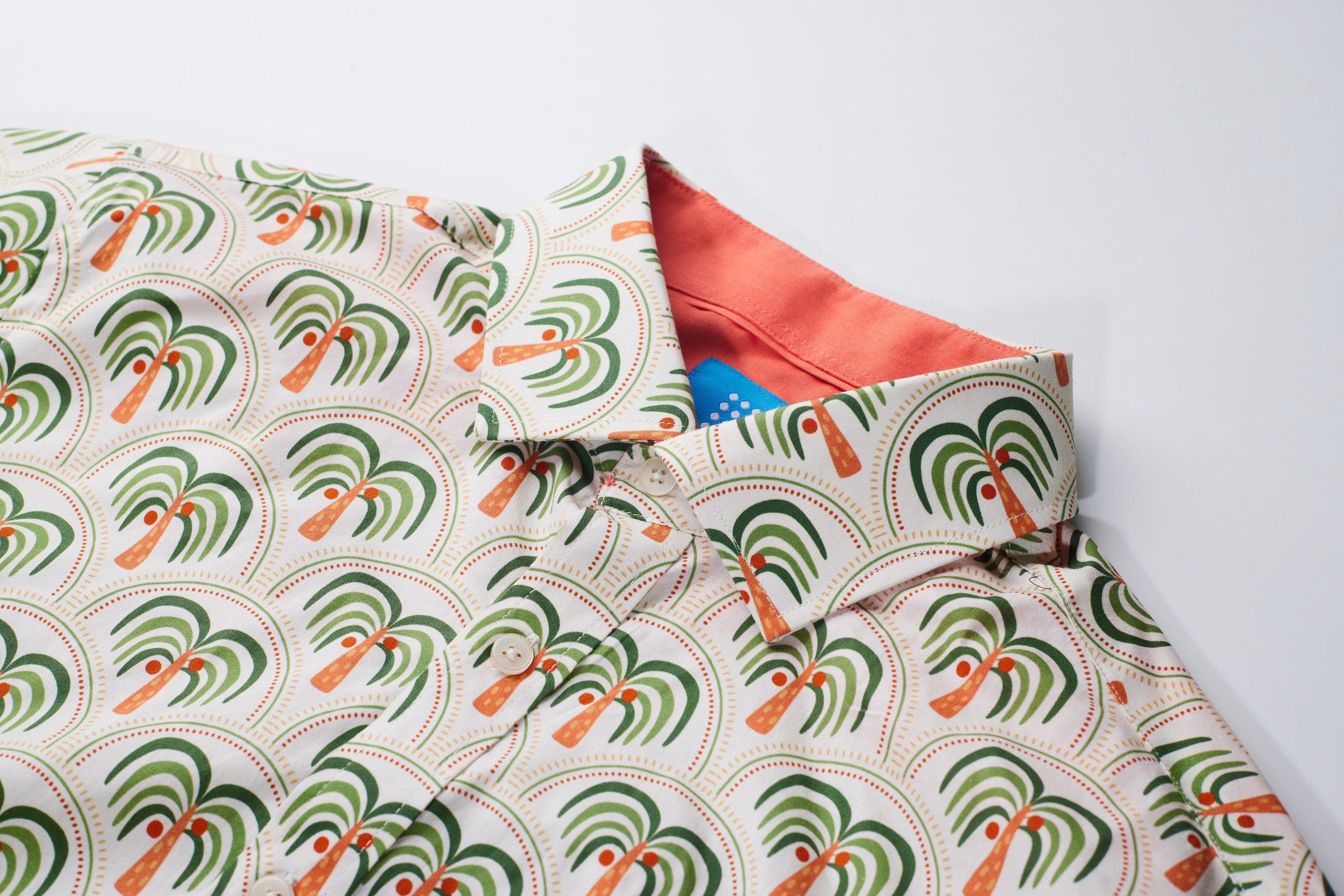 Palm Harmony Short Sleeve Overhemd