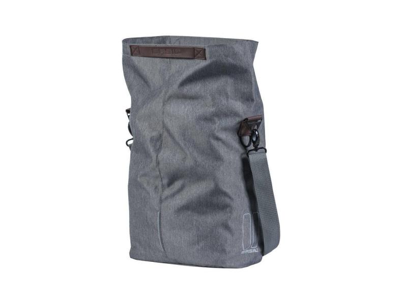BASIL Fahrradtasche City Shopper Gepäckträgertasche, Grau