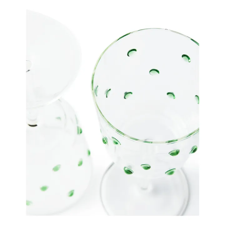 Pols Potten Verre à vin Nob | Vert