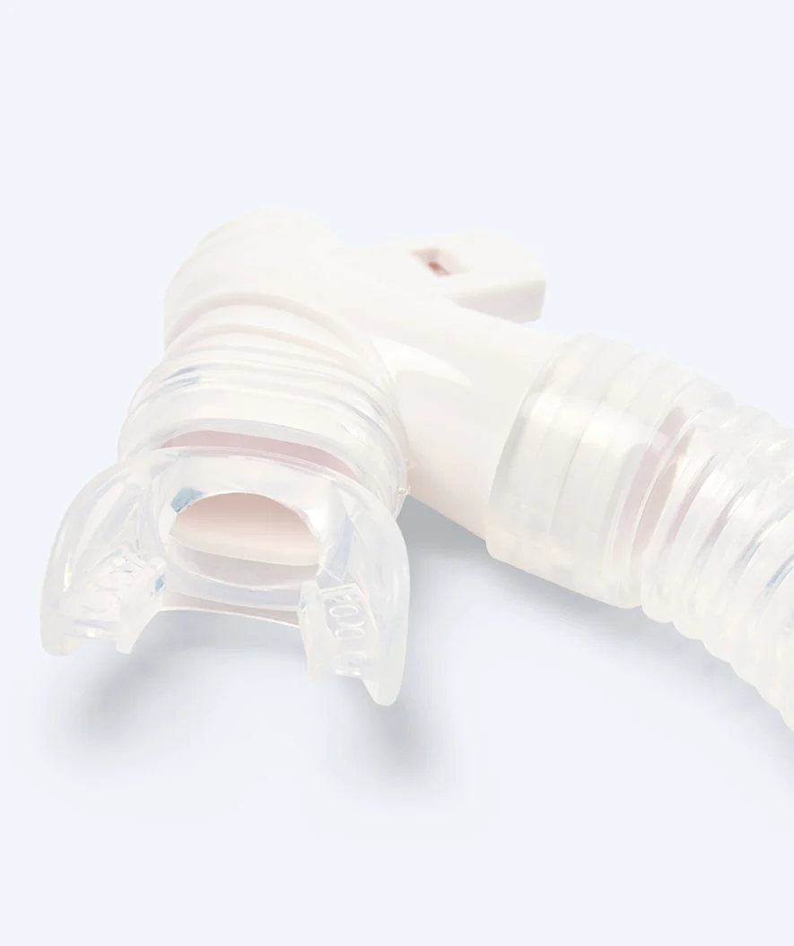 Watery semi-dry snorkel til børn - Triton - Gul