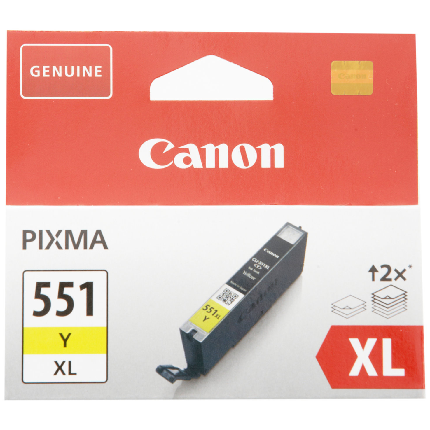 Canon Tintenpatrone yellow PIXMA CLI-551XL