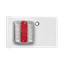 Lysskinne for sykkelholder LED