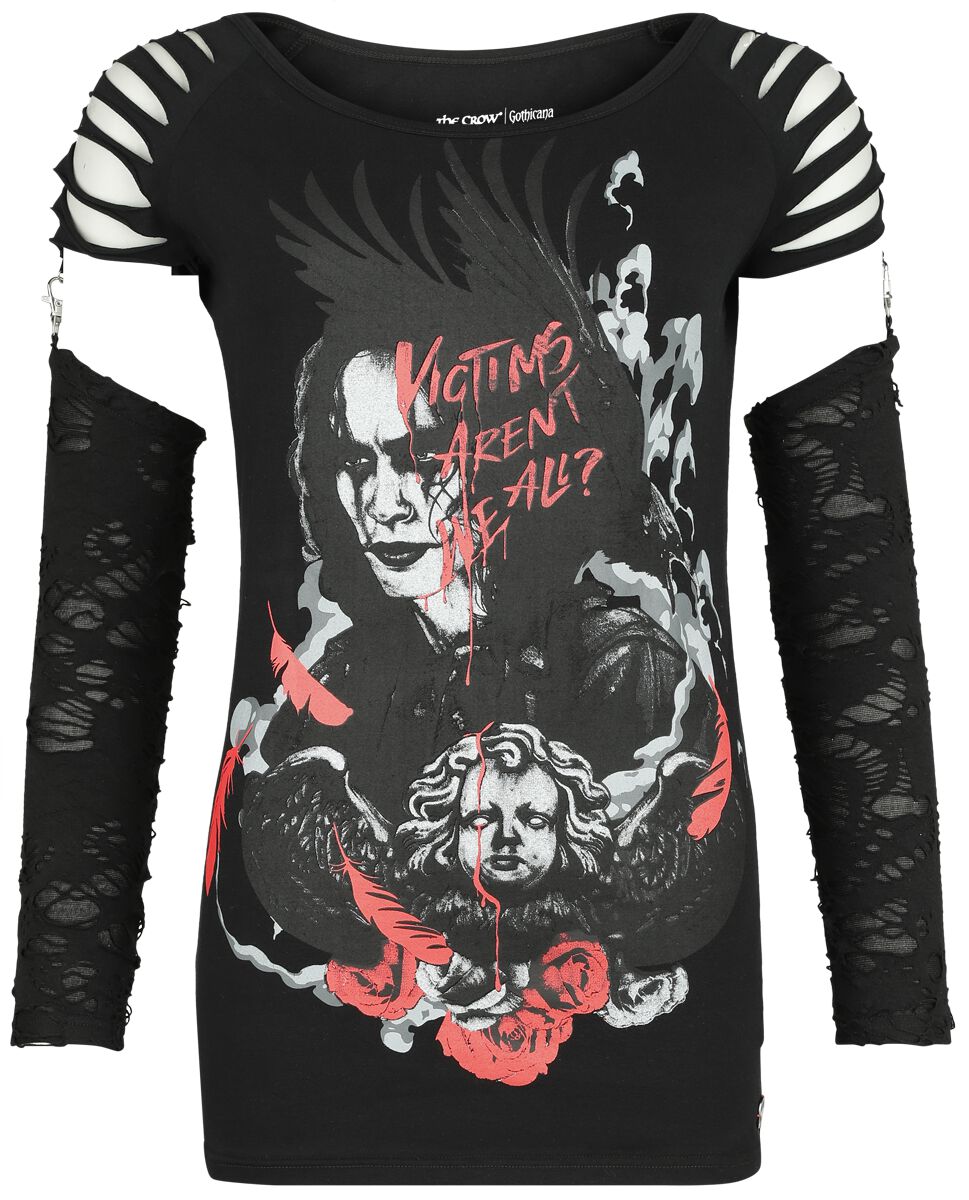 Gothicana X The Crow - Haut manches longues | Gothicana by EMP T-shirt manches longues