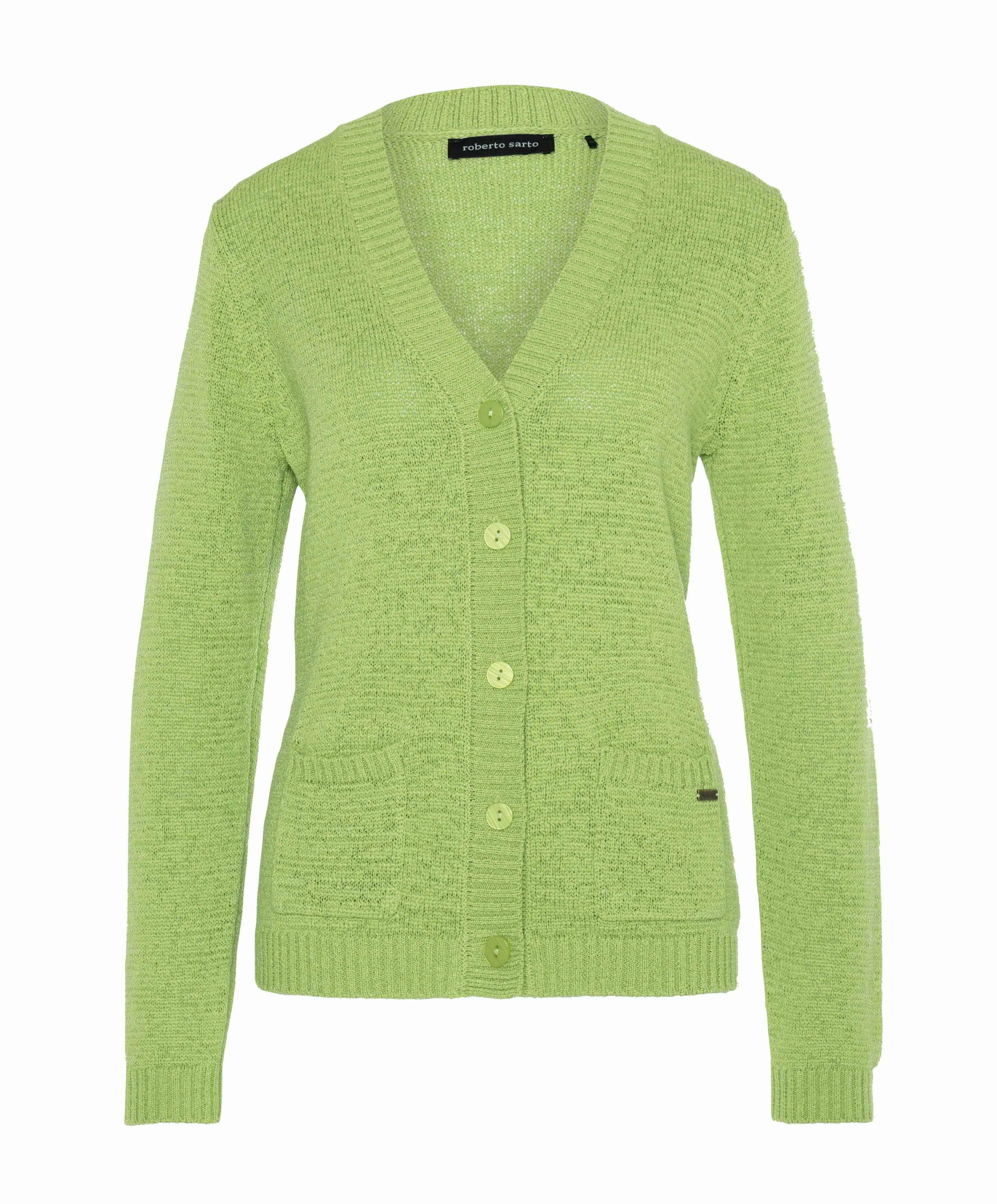 Roberto Sarto Dames vest groen