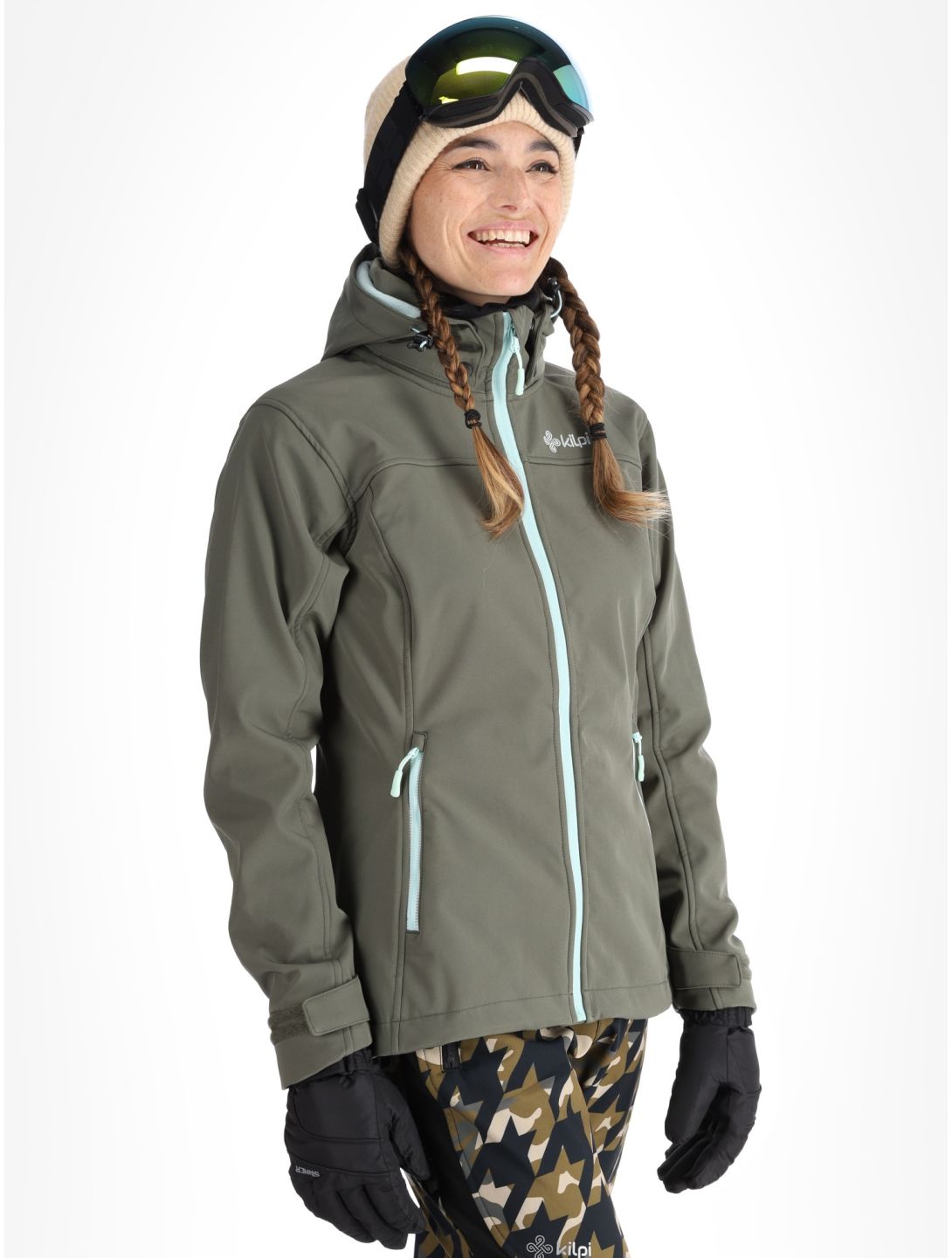 Ravia softshell ski-jas dames