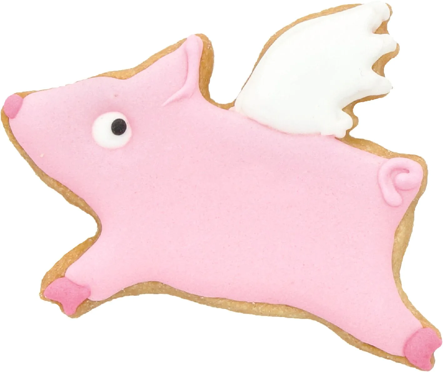 Ausstechform Schwein mit Flügeln, 5 cm