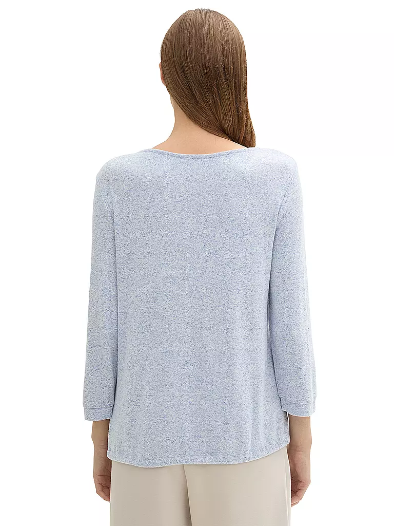 TOM TAILOR Langarmshirt blau