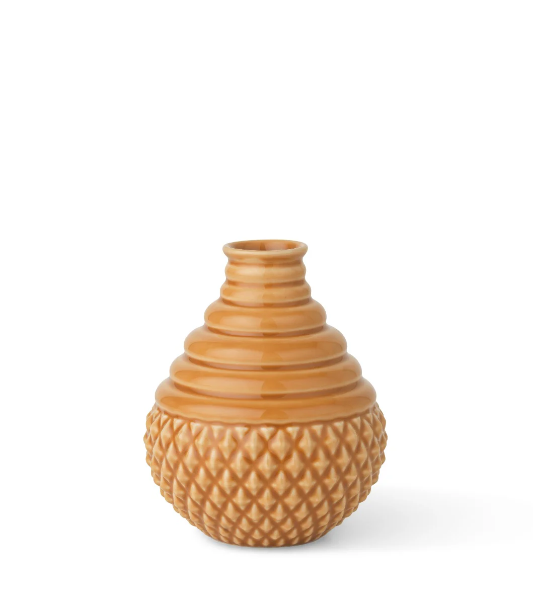 Dottir  Samsurium tumbletop vase, brun - 115x94 mm