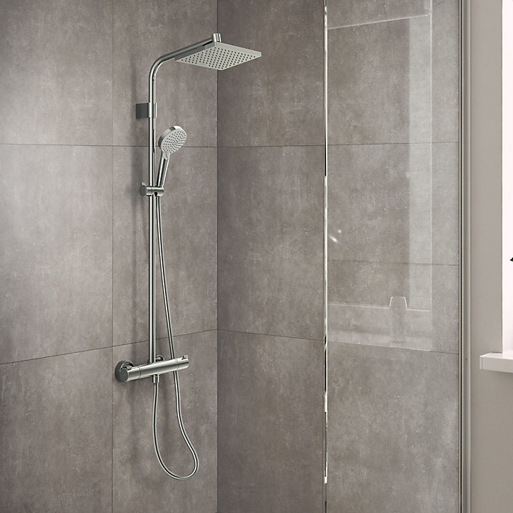 Colonne de douche thermostatique Hansgrohe Showerpipe Waterform 230