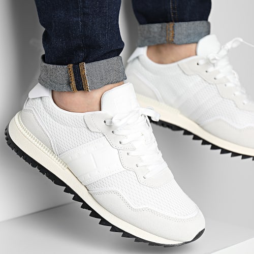 Baskets Runner Mix Material 1167 White
