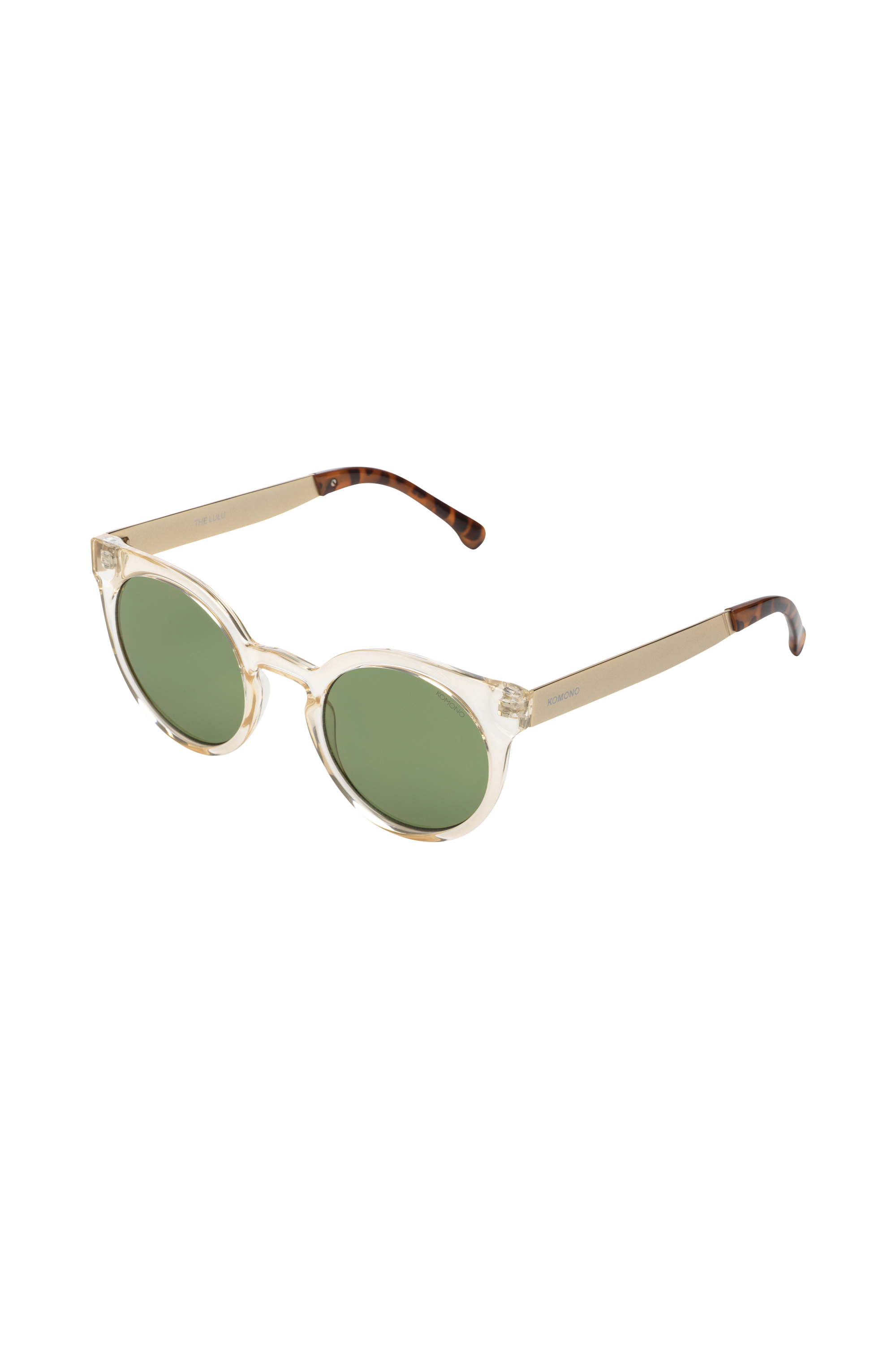 KOMONO Lunettes de soleil Lulu Metal Beige