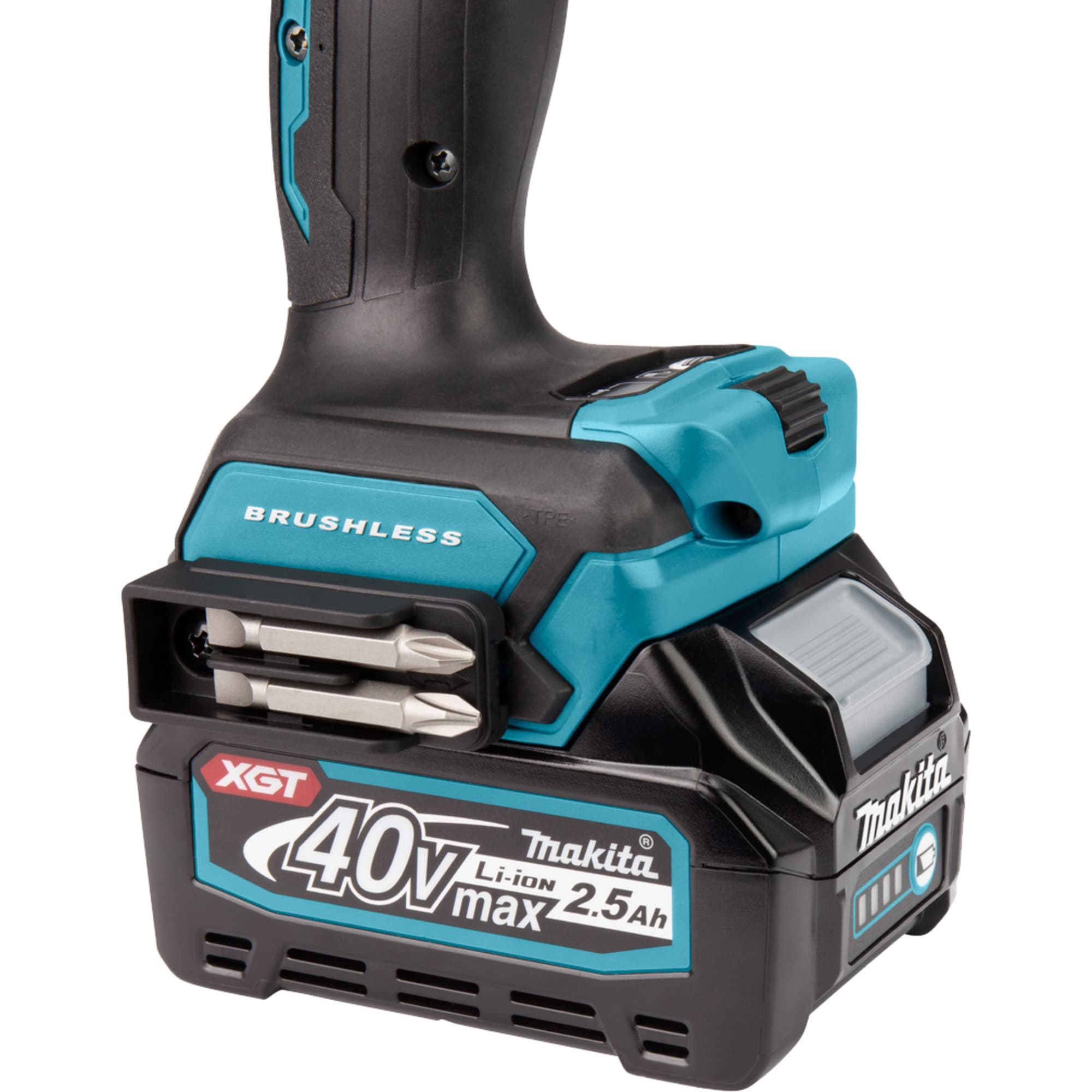 Makita Bohrschrauber Akku-Bohrschrauber DF001GD201 XGT, 40Volt