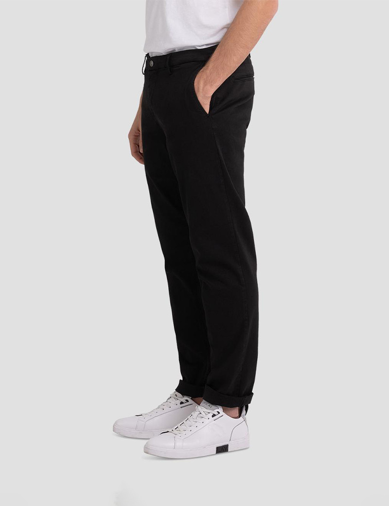 REPLAY CHINO HOMME REGULAR BENNI NOIR