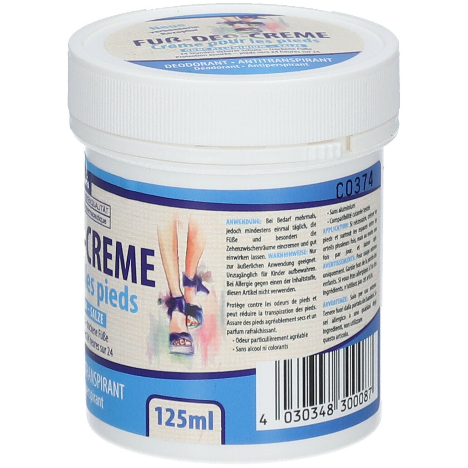 Dr. Sachers Fuß-Deo-Creme