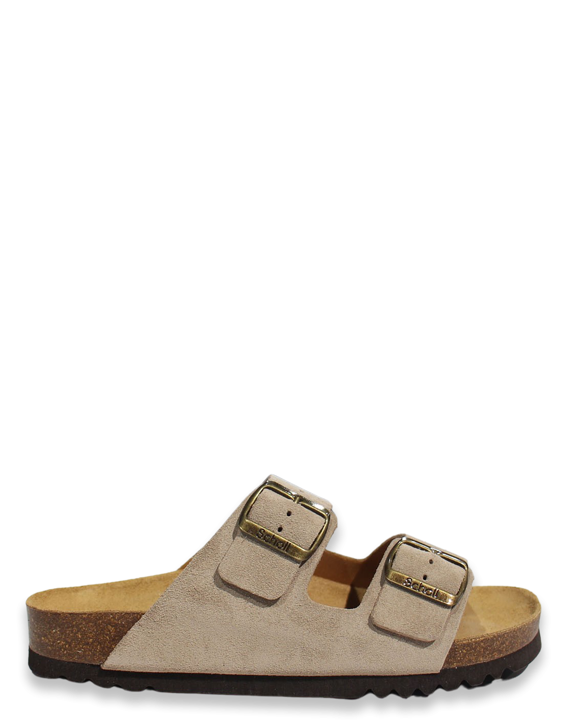 scholl Mules Femme Josephine Daim Beige