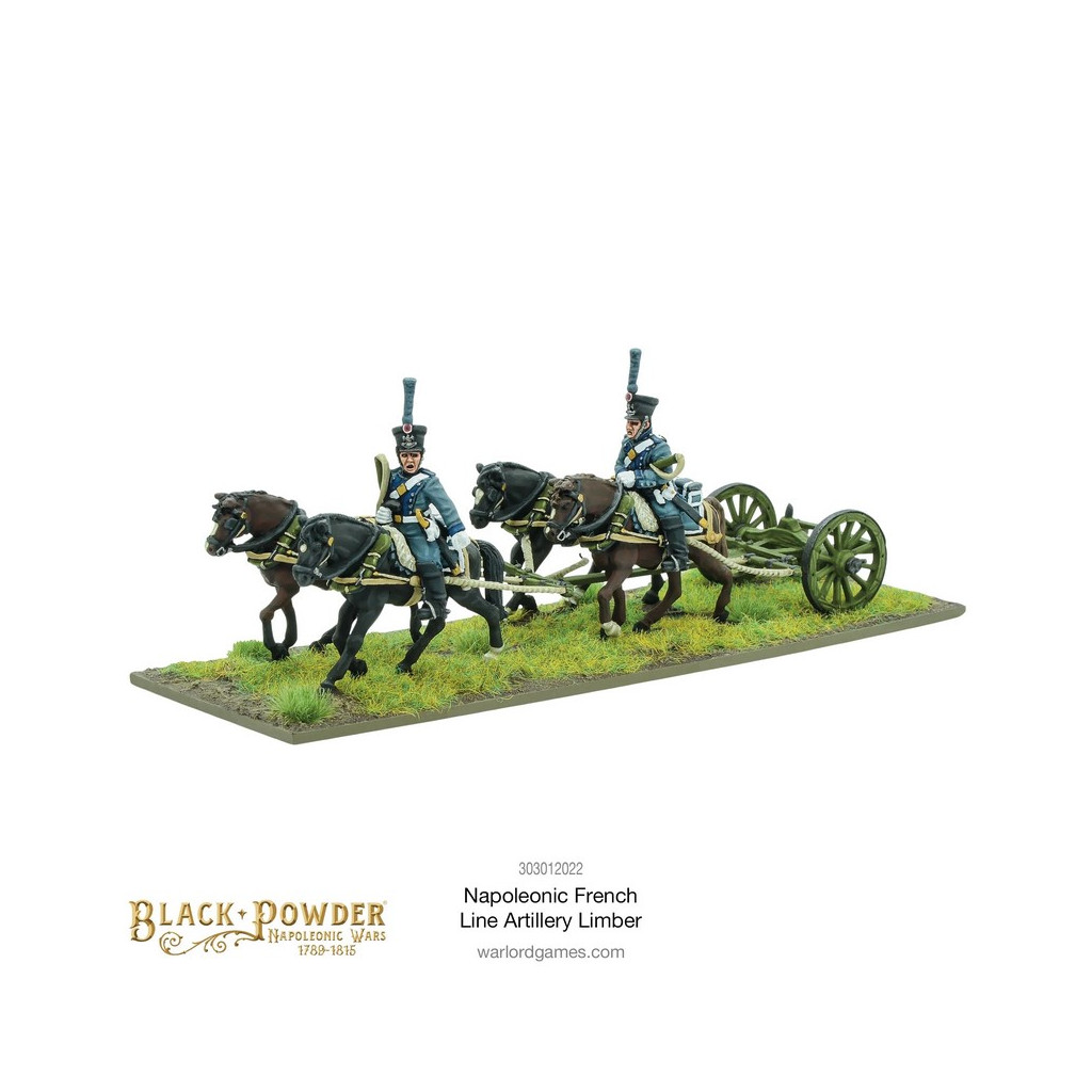 Black Powder - Napoleonic French Line Artillery Limber