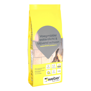 Weber finish protect 3 voegmiddel wit 4kg