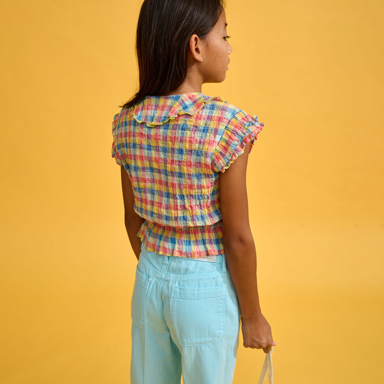 Bellerose Chemise Pooker à carreaux multicolore