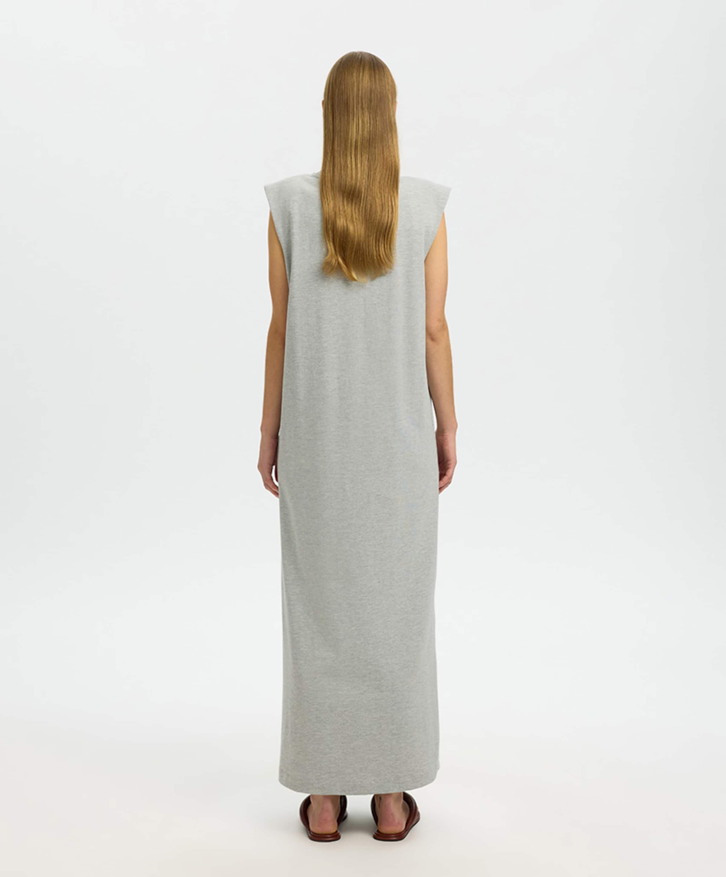 Selected Dames jurk grijs