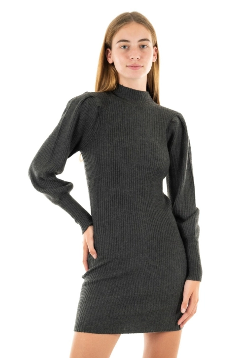robe only katia dark grey melange
